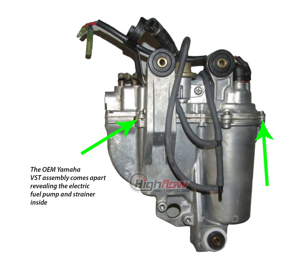 Yamaha F200 F225 VST Fuel Pump 200 225 HP Outboard 69J139070300 2002