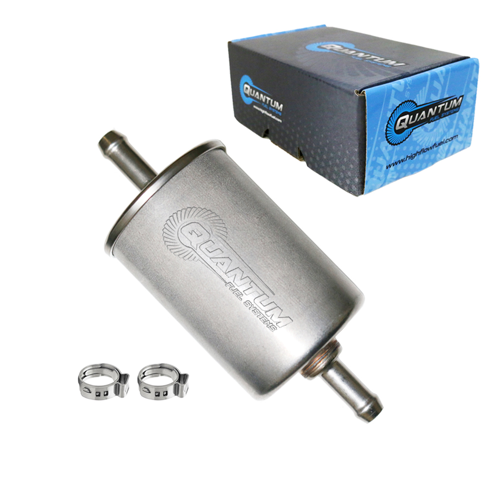 Quantum Universal Replacement Fuel Filter 3/8