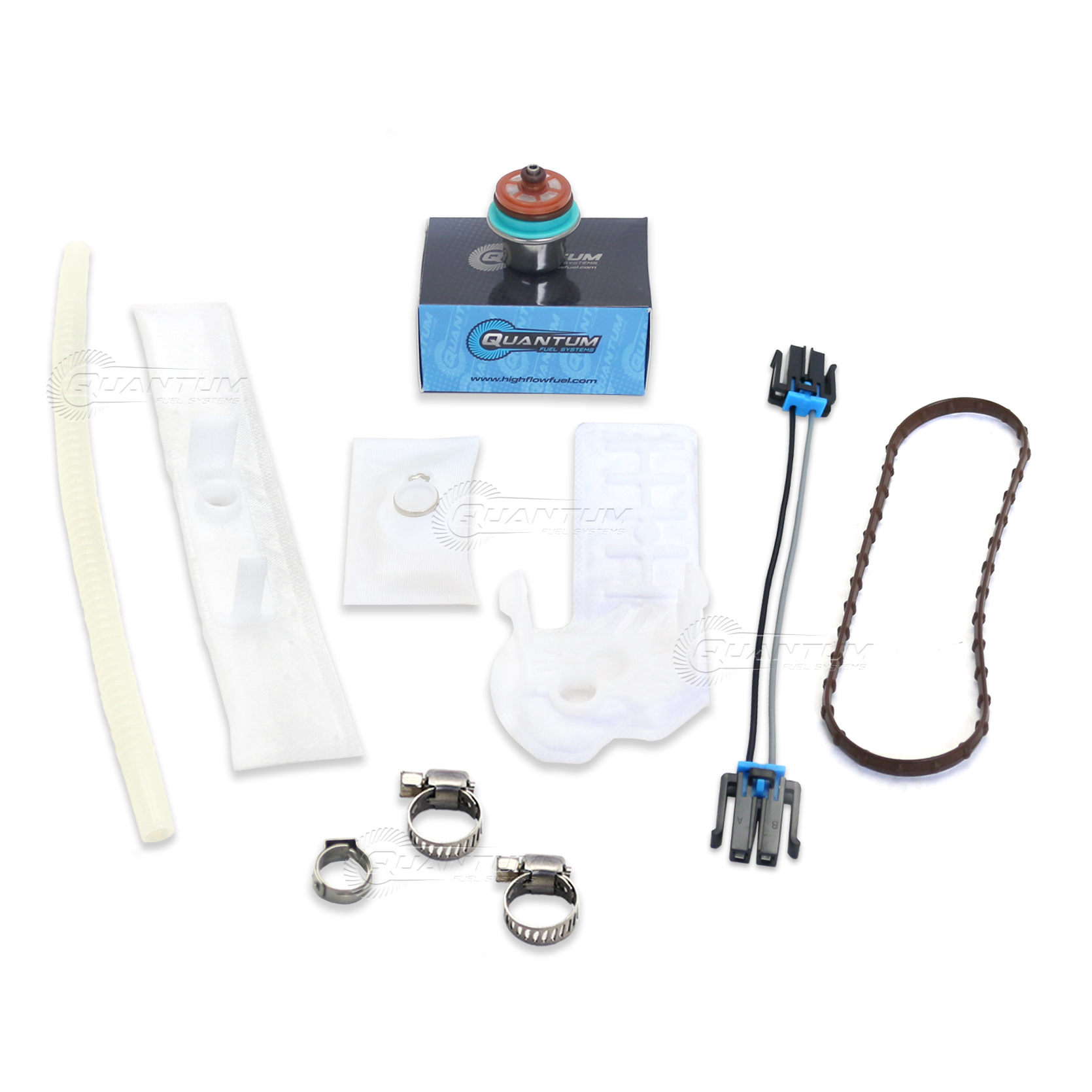 Quantum Fuel Pump Repair Kit+Reg &Gasket for HarleyDavidson Dyna 0417